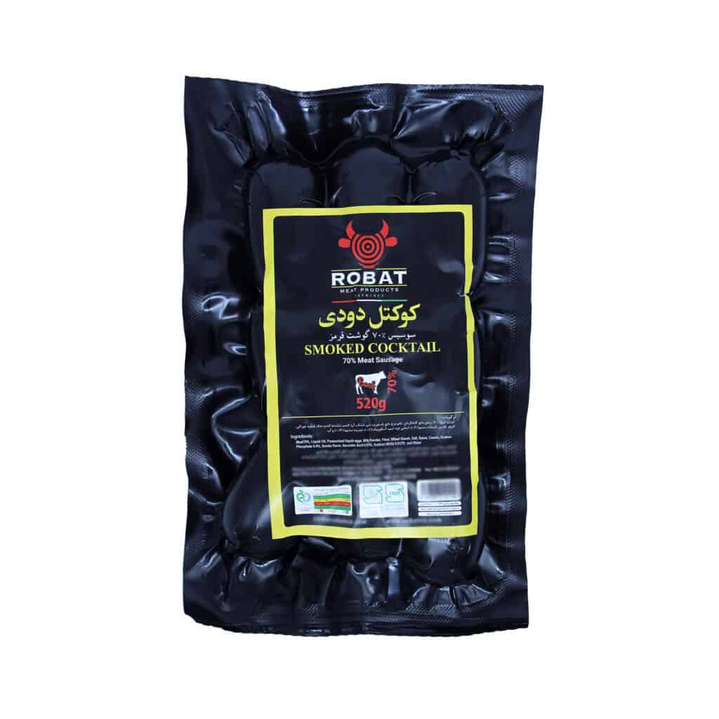 سوسیس کوکتل دودی 70 درصد