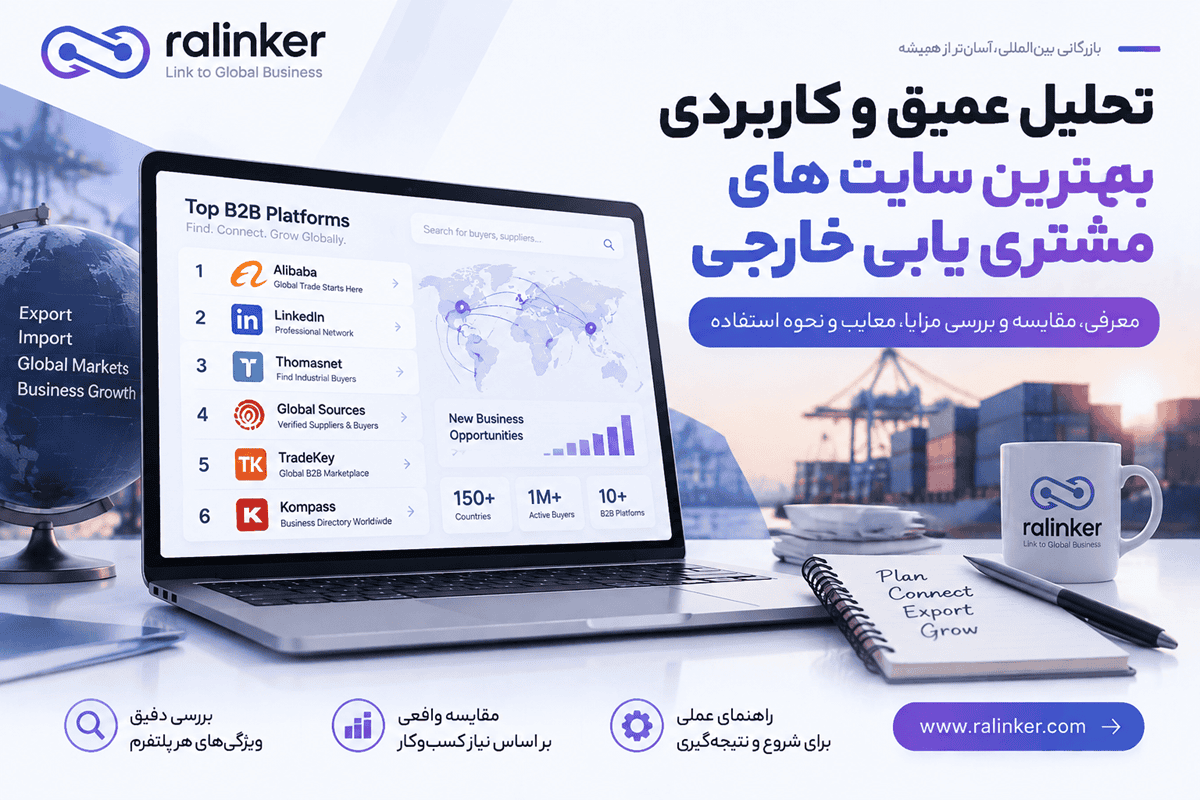 تحلیل عمیق و کاربردی بهترین سایت های مشتری یابی خارجی